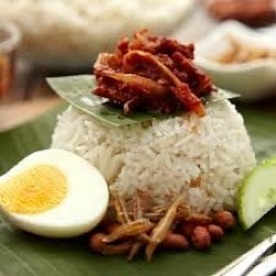 NASI LEMAK IKAN BILIS